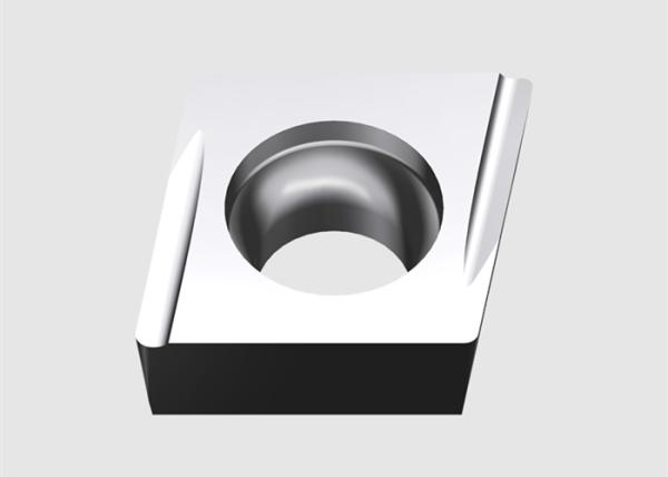 Metal Ceramic Lathe Inserts , Silver Cnc Machine Insert CCGT09T304L-C
