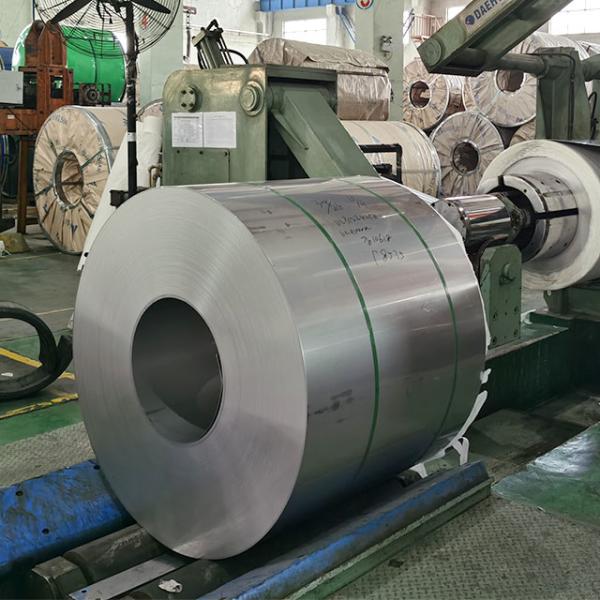 430 304 2B BA HL Stainless Steel Flat Rolled Coil 1000-6000mm For Decoration