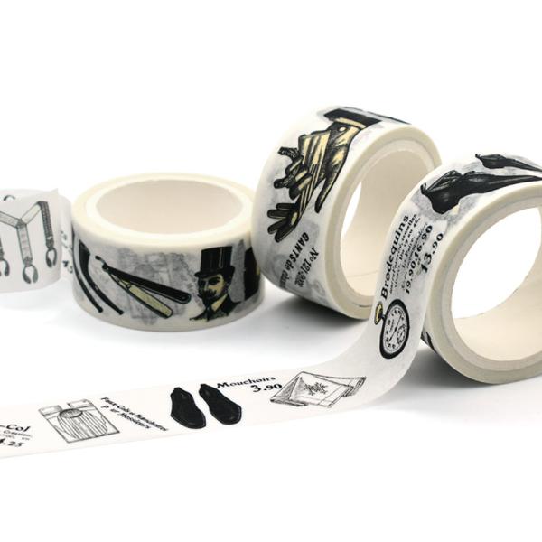 China Custom Print Colored Decoration Adhesive Paper Masking Washi Tapes