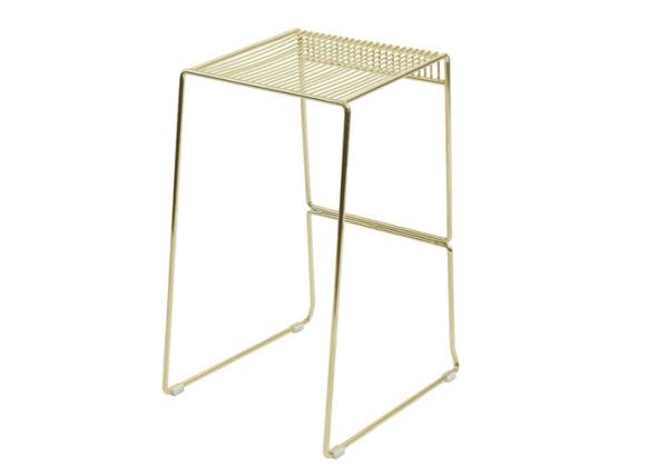 Steel Gold Wire 23.62 X 22.44 X 32.28 Outdoor Garden Furniture