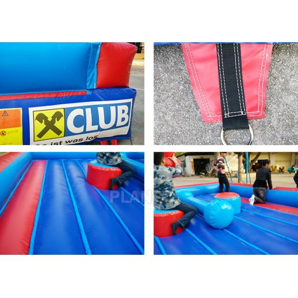 Человеческий надувной замок гладиатора бится на поединке материал брезента ПВК игр спорта