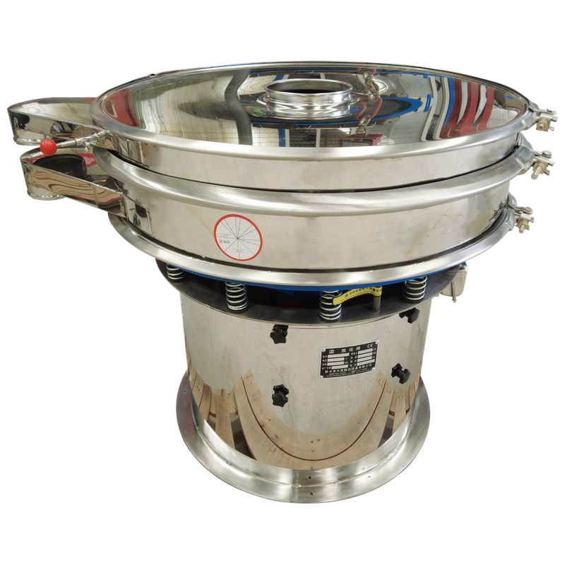 DY-1500 Rotary Vibrating Screen High Precision Large Output Powder Sieve Carbon Steel 2 Layer 380V