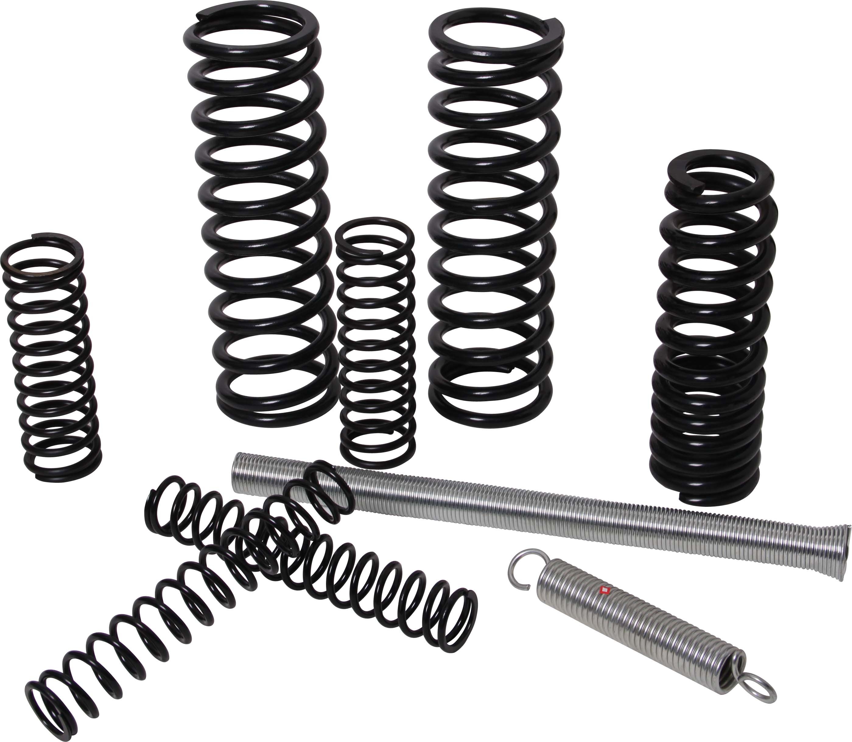 OEM Powder coating, neikel plating aluminum Carbon Steel Compression Springs