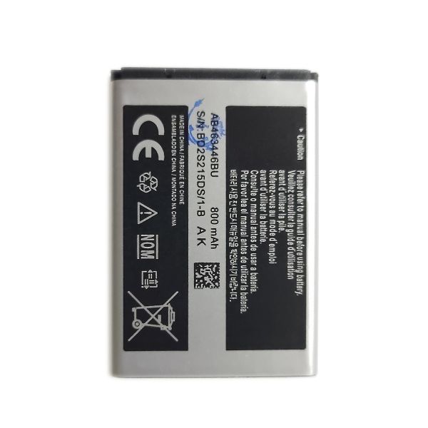 AB463446BU Battery for Samsung X680 E250 C3300K B309 Stable and Safe Performance