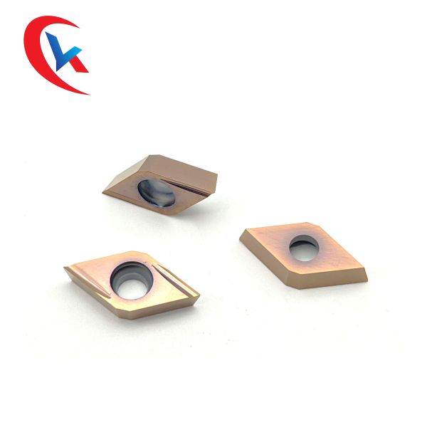 Cermeted Boring Carbide Lathe Tool Inserts CVD Coating Moving Machine Cermet Blade  Tungsten Carbide Inserts