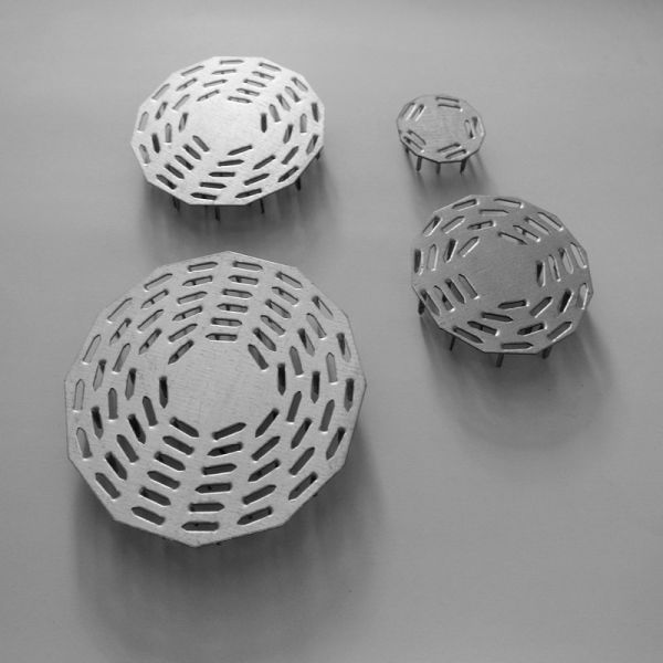 50mm Diameter Anti Split Plates , Hot Galvanized Steel Truss Nail Plates