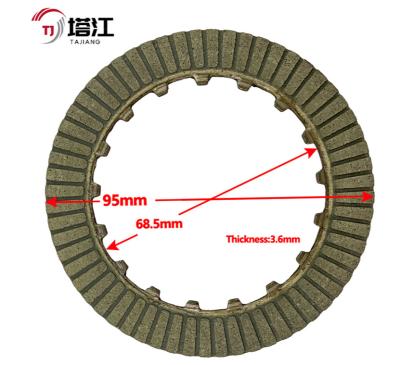 130mm Black Steel Motorcycle Clutch Kits Featuring 6 Plates for Universal Fitment