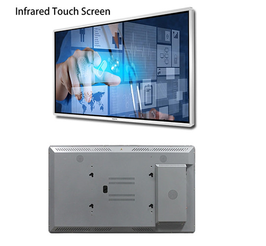 Adjustable 90W 3840×2160 49" Interactive Digital Signage Kiosk