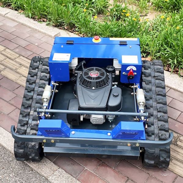 Gasoline-Powered 4-Stroke Single Cylinder Cordless Remote Control Lawn Mower with Start/Stop Feature Industrial & DIY Grade