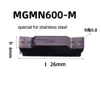 Insertos de carburo Mgmn Inserto de ranhuras para ferramenta de separação CNC Mgmn600-M CNC Corte de fim de ranhura Corte de lâmina de corte de carburo