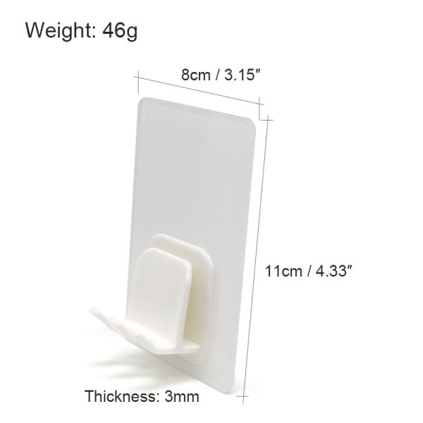 Fashion Printable Sublimation Acrylic Wall Mounted ToothBrush Holder For Home Decoration