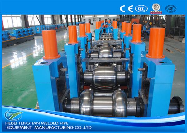 Carbon Steel Pipe Production Line 60-165mm Diameter 3-7mm Thickness