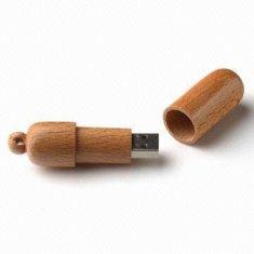 Memoria USB de madera de la venta caliente del OEM 2,0 AT-101F