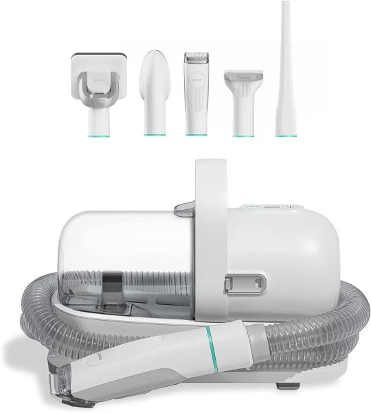 Potente kit de remoção de pelos de animais de estimação com tamanho 290 * 132 * 210MM e bateria recarregável