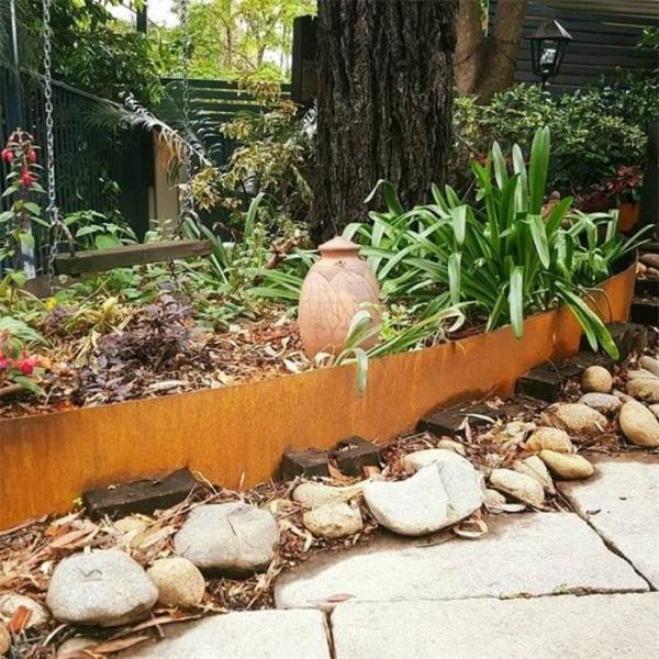 Personalize o laser cortam a afiação de aço flexível do jardim de Corten para ajardinar