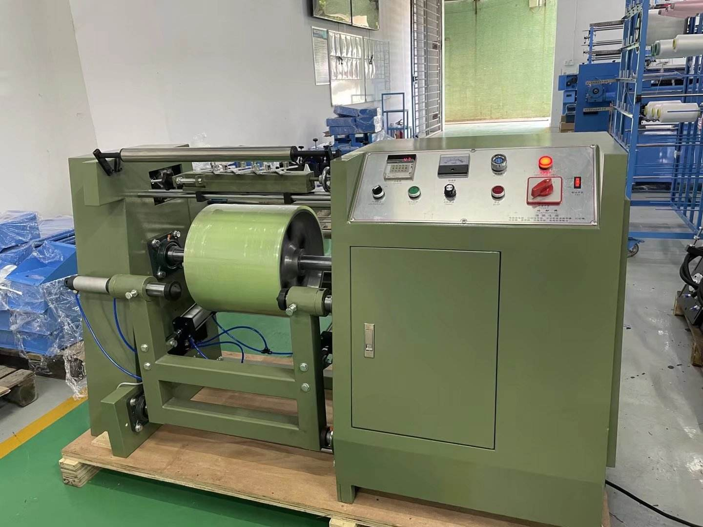 Auxiliary Elastic Yarn Warping Machine, Pre‑Process Equipment for Narrow Webbing Production