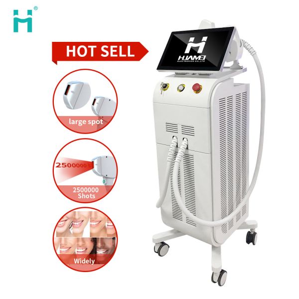 Powerful Triple Wavelength Diode Laser Hair Removal Machine Fast Painless and Effective