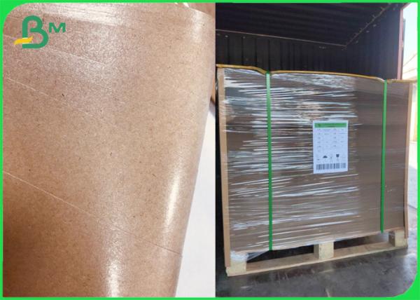 O PE do produto comestível revestiu o papel de embalagem Natural do Virgin para a placa de papel 350gsm