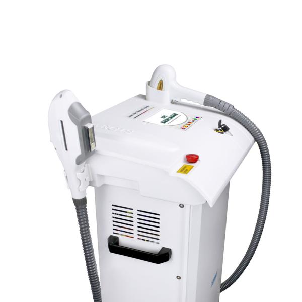 2 em 1 equipamento do salão de beleza do rejuvenescimento da pele da remoção do cabelo do laser do diodo do IPL