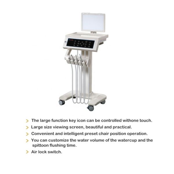 Almofada de couro para cadeira odontológica elétrica ótica 220V/110V