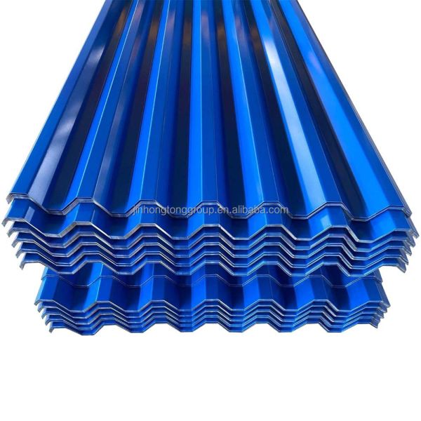 Ceilling Corrugated Sheet Gauge 26 Zinc Coating Aluminium 60g Steel Sheet Cold