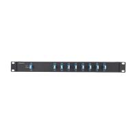 Isolement des canaux élevés 1470nm à 1610nm 1U 19 pouces 8CH Duplex CWDM Mux et Demux pour une solution réseau 5G