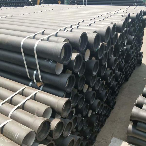 ISO90001 Ductile Iron Pipe 300mm 100mm Round Shape For Water Supply