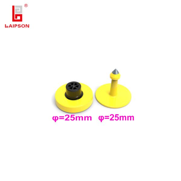 etiqueta de orelha animal de 25mm RFID