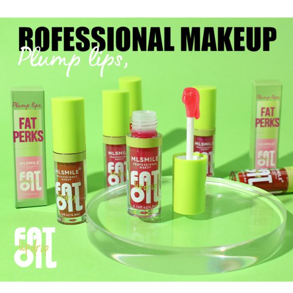 Lucency Plump Lip Gloss for Women 8 color Transparent lip glaze Lady's Lip Makeup