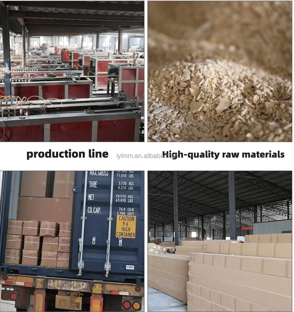 Ширина 200 мм WPC без краски Большие стеновые доски для бамбуковых деревянных стеновых панелей