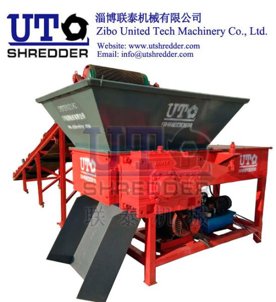 low noise, hot sale - Metal Shredding Machine for waste crusher, Single Shaft Shredder, PPGI shredder, Steel sheet crush