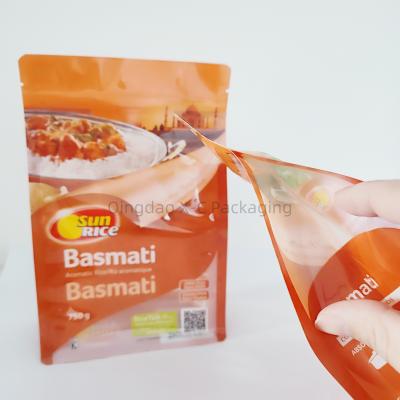 Flexible Stand Up Pouch Composé Flexible Reutilisable Impression personnalisée Logo Laminé Holographique