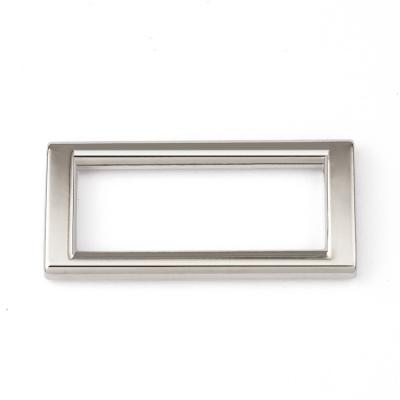 Handbag Accessories Hardware Buckles 32mm Rectangle Nickel Metal Buckle for Backpack