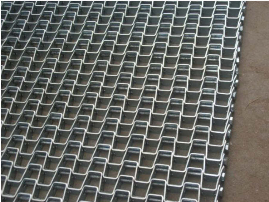 SUS304 / SUS316 Stainless Steel Chain Link Spiral Wire Mesh Belt For Food Transportation Or Freezing / Drying