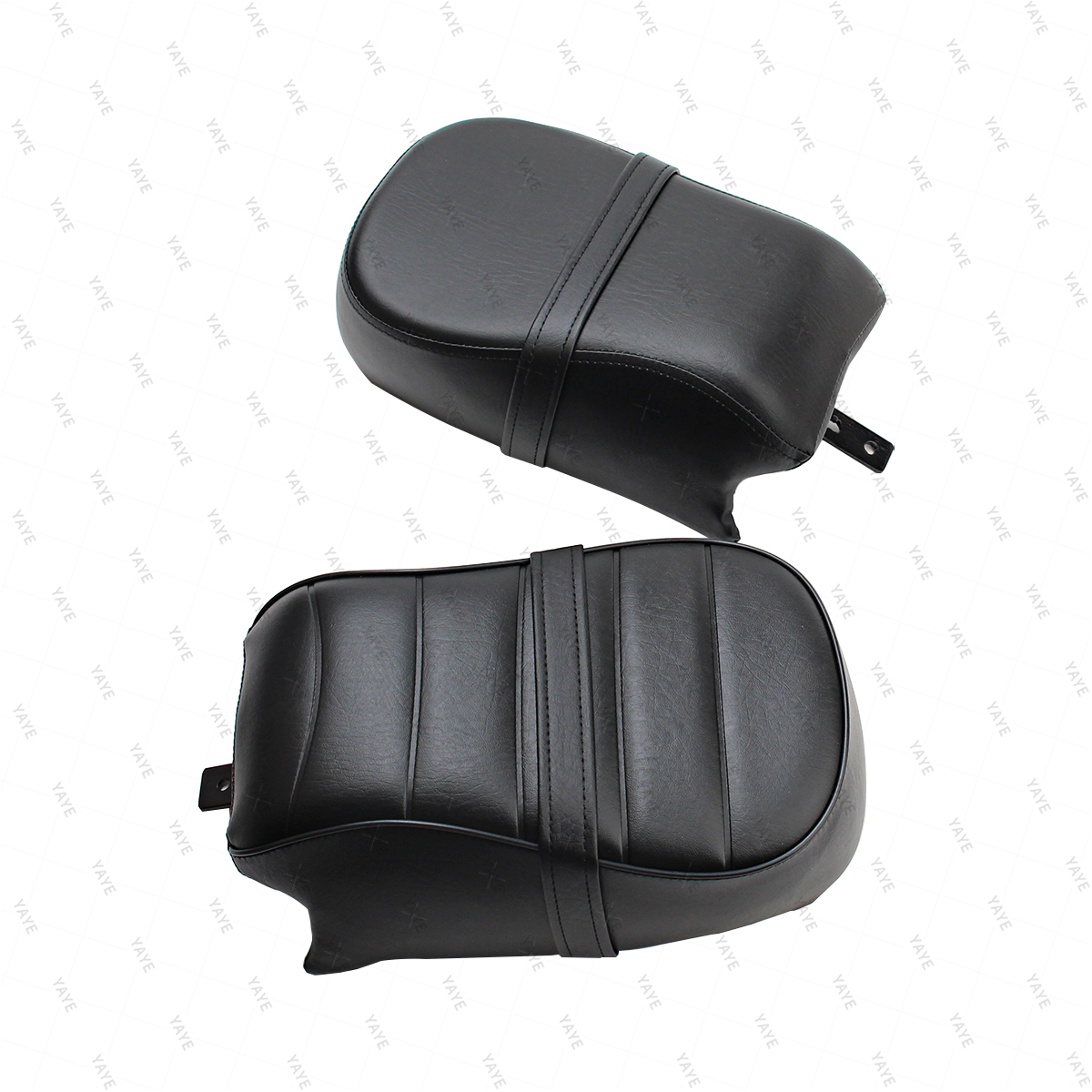Motorcycle Rear Passenger Seat Cushion Black Seat Pad for Harley Sportster Iron 883 XL883N 2016-2023