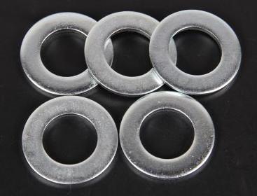 SAE USS 304 316 Stainless Steel Galvanized Flat Washers 9021 M12