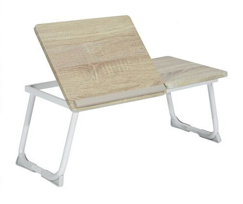 Portable Wood Laptop Bed Tray Desk Adjustable Laptop Table For Bed