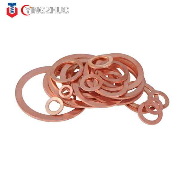 china stamping metal Fittings Hardware Fastener Ring washer Flat Copper ring gasket washer sump plug oil seal washer