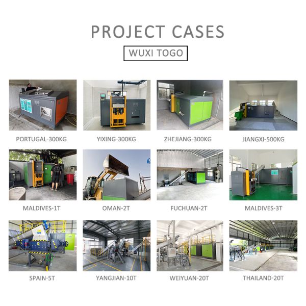 Fully Automatic PLC Control Large Capacity Composting Machine That Turns Food Waste Into Fertilizer Customize Power