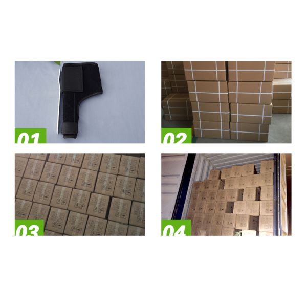 New type good selling black composite cloths wrist thumb protect brace