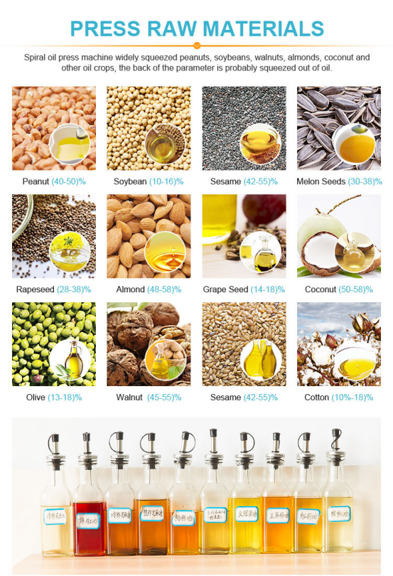 Automatic Cooking Oil Making Machine Small Scale Palm Oil Mill in Malaysia Additional Function Automatic Heating Device