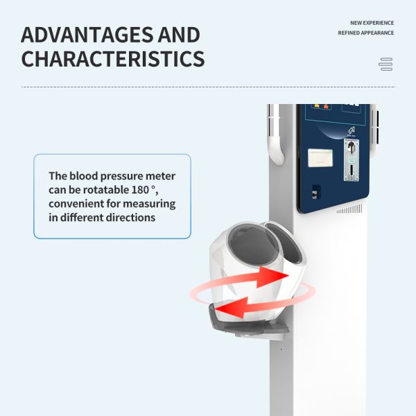 Spain Electronic Body Fat Height Scale for Accurate Weight and Height Measurement