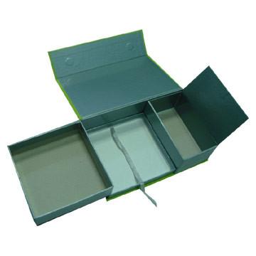 1500g Hardcover Hard Gift Boxes Spot UV Packing Logo Printing 1C+1C