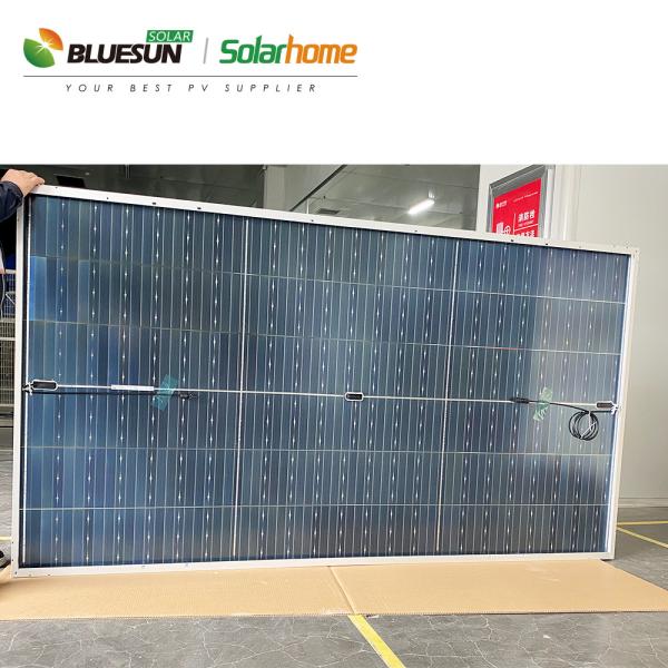 Bluesun Solar BSM670PMB6-69SDC 670W Bifacial Shingled Mono Solar Panel 670Watts Price