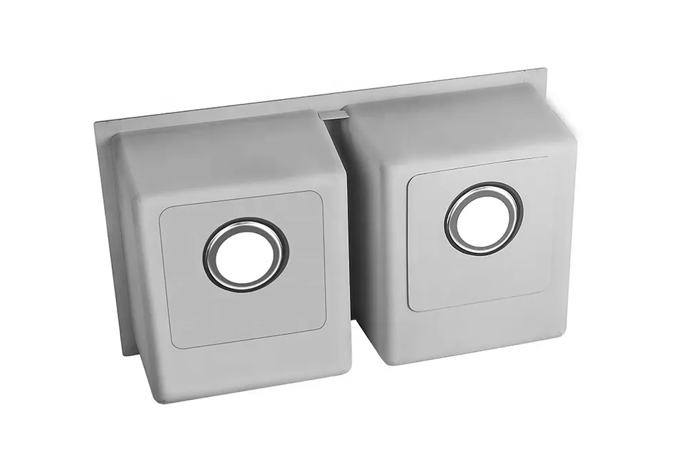 Popular Item Undermount Double Sinks Stainless Steel Handmade Kitchen Sinks