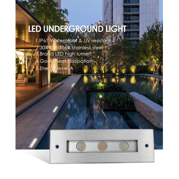 6w прямоугольный линейные огни оригинальный Кри подсветка Одноцветный с сертификацией CE ROHS L195mm