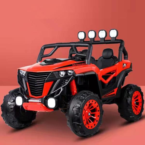 2022 Children's Electric Vehicle 12v 2-Seat Multifunctional Off-Road Toy Car for Kids