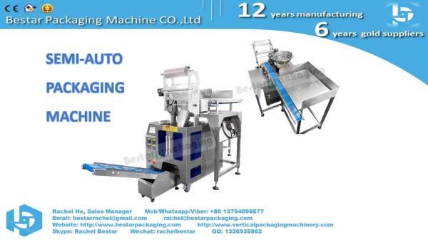 Screw bolts washers automatic counting and mixing packaging machine