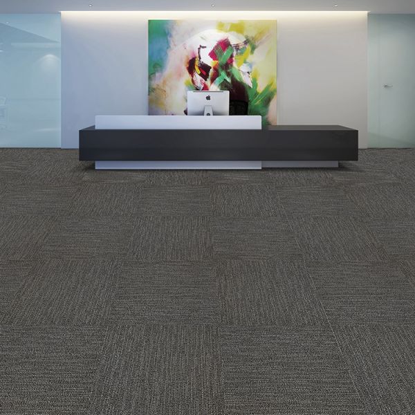 Commercial Industrial Flooring Carpets with PVC Backing and 100% Nylon Construction