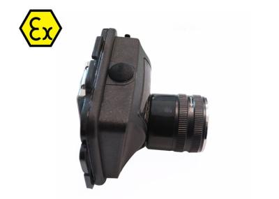 Focusing Adjustable Explosion Proof LED Headlamp Rechargeable  3W Led Hard Hat Light